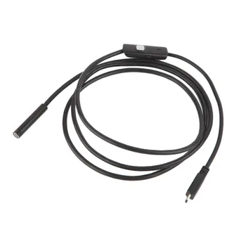 1 Комплект 7 мм Водонепроницаемого HD Micro USB Эндоскопа Для промышленного ремонта Гибкая труба Шланг Эндоскопы Для телефона Android Компьютерный Эндоскоп