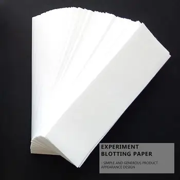 1 Комплект фильтровальной бумаги для экспериментов, лабораторная впитывающая бумага, впитывающая бумага 1 x набор из 5 штук бумаги на 500 листов
