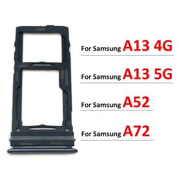 100% Оригинальная Новинка Для Samsung Galaxy A52 A72 A13 4G 5G, держатель для чтения двух SIM-карт, слот для чтения