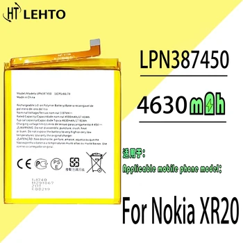 100% Оригинальный аккумулятор LPN387450 для телефона Nokia XR20 N910 X20 TA-1368 TA-1362 Bateria