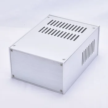 1610 Полностью алюминиевый усилитель мини-шасси DIY коробка предусилителя корпус блока питания 168*100*229 мм