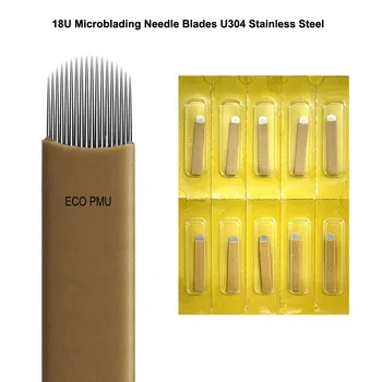 18U Microblading, Острейшие Мастер-иглы из Нержавеющей стали U304