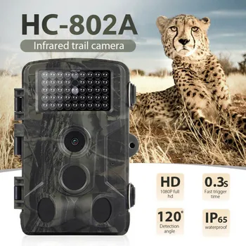 20-мегапиксельная Охотничья видеокамера 1080P, камера слежения, Домашняя охрана фермы, Время срабатывания 0,3 с, Скрытая ловушка для дикой природы, Новое фотонаблюдение