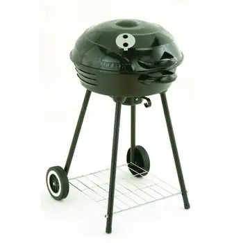 20418 18-дюймовый Гриль на черном угле для барбекю, Портативная плита для барбекю, Инструмент для приготовления барбекю