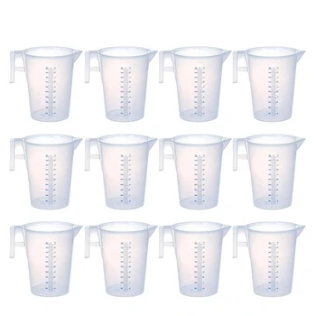 30/100 шт 100 мл Пластиковый мерный стаканчик для выпечки, стакан для измерения жидкости, молочный кувшин, контейнер-Кичен, инструмент для приготовления теста