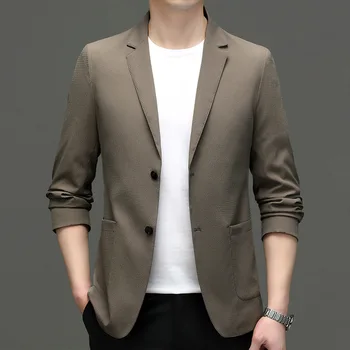 6174-2023 новый маленький костюм мужской корейской версии приталенного костюма мужской молодежный пиджак