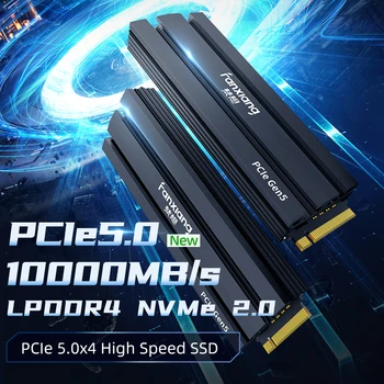 Fanxiang S900 10000 Мбит/с M.2 SSD 1 ТБ 2 ТБ PCIe 5,0x4 М2 NVMe SSD Диск 2 ГБ Dram Кэш Внутренний твердотельный накопитель Для настольных ПК PS5