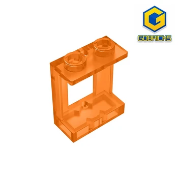 Gobricks GDS-786 СТЕНА 1X2X2 W. Изогнутая щель - окно 1x2x2, совместимое с lego 90195 DIY Educational Building Blocks Tec