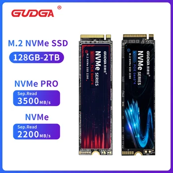 GUDGA M2 NVMe SSD 512GB PRO 1 ТБ SSD 2 ТБ 256 ГБ 128 ГБ Жесткий диск PCIE3.0 M.2 Внутренний твердотельный накопитель для настольных Портативных ПК