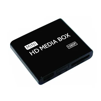 HD 1080P Внешний медиаплеер SD Медиа Бокс Автомобильный USB-накопитель Мультимедийный плеер 50-60 Гц Штепсельная вилка США