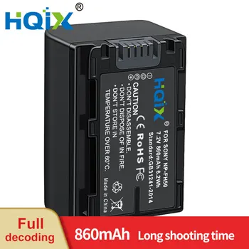 HQIX для Sony HDR-XR100E XR200E XR500E XR520E CX12E CX7E CX100E CX500E CX520E HC7 HC9E HC3 Камера NP-FH50 Зарядное Устройство Батарея