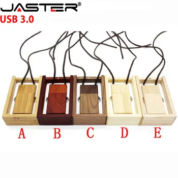 JASTER USB 3.0 (бесплатный логотип) флешка на шнурке + упакованный USB флэш-накопитель 8GB 16GB 32GB memory stick свадебный подарок