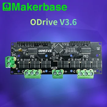 Makerbase ODrive3.6 56V с двигателем MKS X2212 FOC BLDC AGV Servo Плата управления двойным двигателем ODrive 3.6