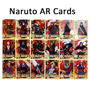 Naruto AR 001-037 Карты Akatsuki Sand Gold Edition Pain Konan Hidan Sasori Редкие Торговые Карты Коллекционная карта Аниме Наруто