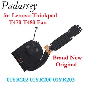 Pardarsey Совершенно Новый Оригинал для Lenovo ThinkPad T470 T480 Радиатор Процессорный Кулер Охлаждающий Вентилятор Встроенная Графика Дискретная Графика