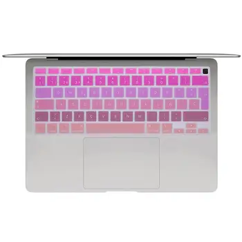 SDYIGOE Испанский Ноутбук цветной силиконовый Чехол для клавиатуры Macbook Air13 A2179 Защитная пленка чехол для клавиатуры Apple Air13 2020
