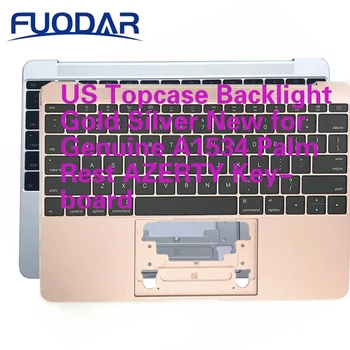 US Topcase с подсветкой цвета: золотистый, серебристый, новый для натуральной подставки для рук A1534 с клавиатурой