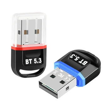 USB Bluetooth адаптер Беспроводной Динамик аудио Мышь Bluetooth Ключ USB адаптер Поддержка Windows 8.1 Win10 Win11 приемник