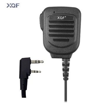 XQF Радио Ручной Микрофон SM109 Плечевой IP67 Водонепроницаемый Микрофон Для Baofeng UV-5R UV-5RE Для Портативной рации Kenwood TK-370