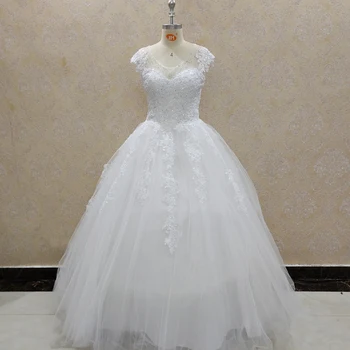 ZJ9099 2023 Новое Великолепное Бальное платье, Кружевные Свадебные платья, Летнее женское платье для Свадебного платья, Изготовленное Заказчиком, Плюс Размер