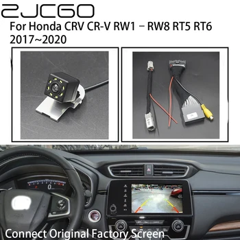 ZJCGO Автомобильная Парковочная Камера Заднего Вида для Honda CRV CR-V RW1–RW8 RT5 RT6 2017 ~ 2020