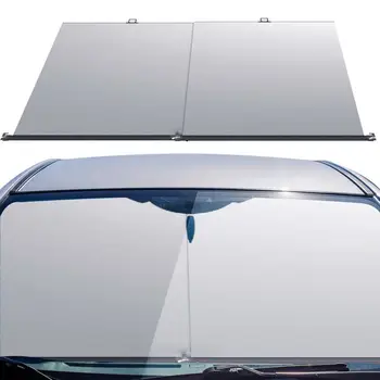 Автомобильные солнцезащитные шторы, солнцезащитный козырек на лобовом стекле автомобиля с двухслойной теплоизоляцией, солнцезащитный козырек на лобовом стекле автомобиля