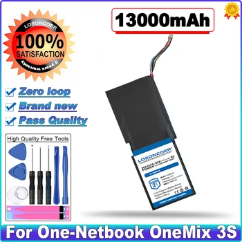 Аккумулятор LOSONCOER емкостью 13000 мАч для нетбука OneMix 3S OneMix3S 506480