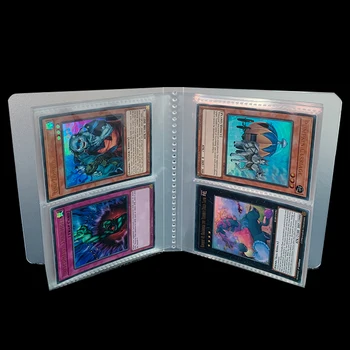 Альбомы-держатели емкостью 40 карточек 5,5*4,4 дюйма С 20 страницами Для Карточек Yu-Gi-Oh Альбом-книжка-Футляр в подарок