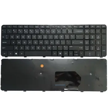Американская Черная клавиатура для ноутбука HP Pavilion DV7-6100 DV7-6000 DV7-6200 DV7-6152er 60945-257 Английская клавиатура с рамкой