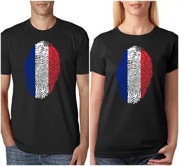 Брендовая летняя футболка BIANYILONG с 3D принтом французского флага для мужчин и женщин, удобный топ для занятий фитнесом и спортом с короткими рукавами