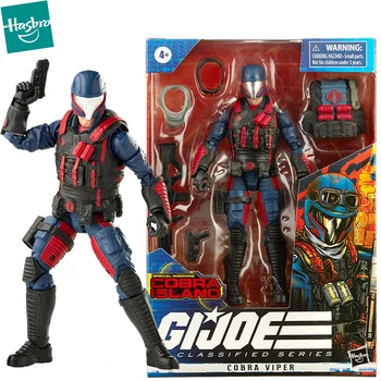 В наличии Hasbro G.I. Joe Специальные миссии Cobra Island Секретная серия Cobra Viper Фигурки Игрушки Подарки для фанатов