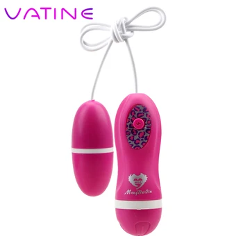 Ватин Вагина Мяч Вибратор Секс-игрушки для Женщин Стимулятор женского клитора Вибрирующее яйцо Продукт для взрослых