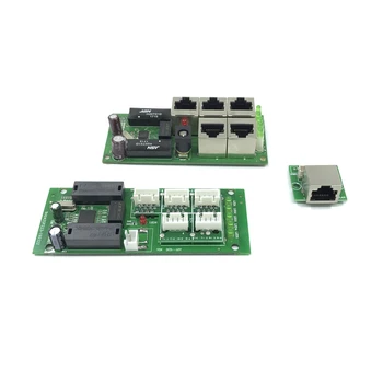 высококачественный мини-модуль с дешевой ценой 5-портового коммутатора производитель компания PCB board 5-портовый модуль сетевых коммутаторов ethernet