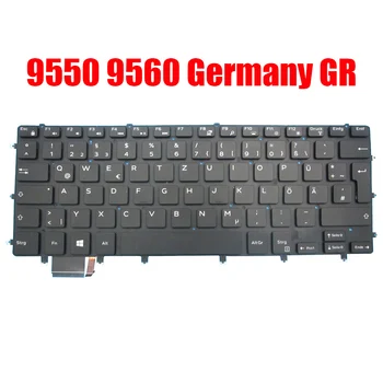 Германия GR Клавиатура для DELL Для XPS 7590 9550 9560 9570 Для Inspiron 7568 2-в-1 7558 Для Precision 5510 5520 5530 5540 05P2NX