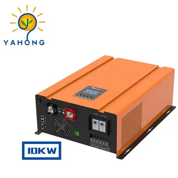 гибридный инвертор 10 кВт 220 В 110 В регулируемый солнечный инвертор