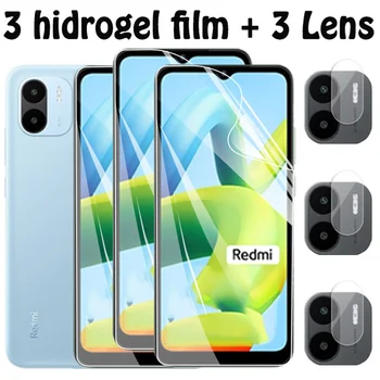 Гидрогелевая пленка для Xiaomi Redmi A1 Plus гидрогелевая пленка xiaomi redmi A1 verre souple A1Plus A1 защитная пленка для экрана redmi-A1 caméra hidrogel xiaomi redmi A1 plus без закаленного стекла