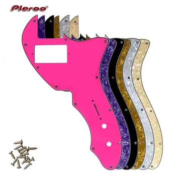 Гитарные запчасти Pleroo на заказ - Накладка для гитары US Thinline Tele 69 с накладкой PAF Humbucker, Многоцветная на выбор