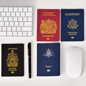 Держатель для паспорта для путешествий, защитный чехол для паспорта из искусственной кожи, модный держатель для удостоверения личности, аксессуары для путешествий