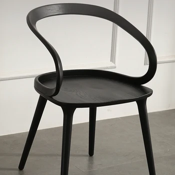 Дизайн Современные обеденные стулья в скандинавском стиле, Стол для отдыха, Кухонные Обеденные стулья, Деревянная мебель для гостиной Fauteuil для дома