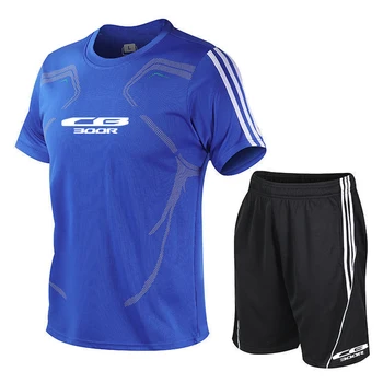 Для CB 300R, мужская футболка с короткими рукавами, дышащая спортивная одежда свободного кроя, летняя с логотипом