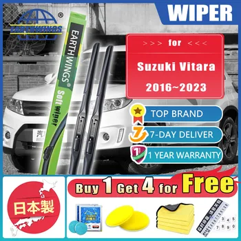 Для Suzuki Vitara 2016 ~ 2023 2017 LY Автомобильные Щетки Стеклоочистителя Переднего Заднего Стекла Резиновые Аксессуары Для Очистки Ветрового стекла 2X