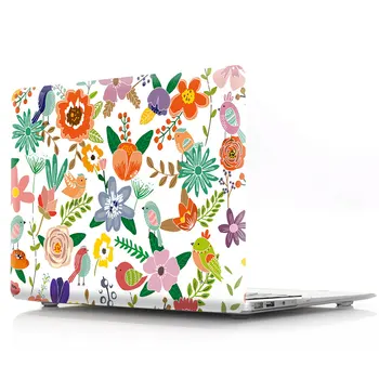 Жесткий Чехол для ноутбука с Защитой От Царапин В виде Цветка Для Apple Macbook Air 11 A1370 A1465 Air 13 A2179 2020 Pro15 Pro 16 2019 A2141