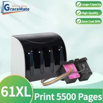 Замена Чернильной системы принтера GraceMate 61XL для HP 61 Чернильный картридж HP 61 СНПЧ Deskjet 1000 1010 1050 1050A 1510 2000 2050 3000