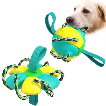 Интерактивные футбольные игрушки для дрессировки собак Зоотовары Для Дрессировки на открытом воздухе Интерактивные футбольные игрушки для собак Товары для домашних животных