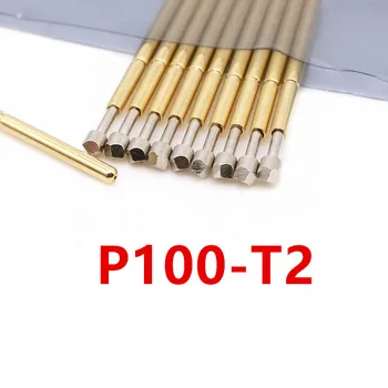 Испытательный зонд P100-T2 алмазного типа Испытательный диаметр 1,36 мм Длина 33,35 мм для испытательного зонда печатной платы IC Pogo Pin