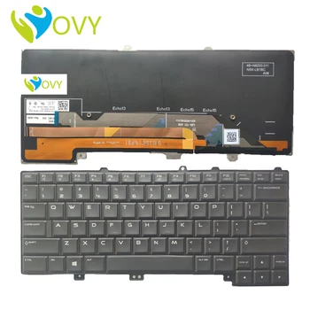 Клавиатура ноутбука США с подсветкой для DELL Alienware 13 15 R1 R2 M13X M15X R2 R3 R4 04K8F6 0P30HM 054YTN 4K8F6 NSK-LB1BC PK1316C1A03