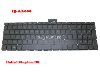 Клавиатура с подсветкой для ноутбука HP OMEN 15-AX000 15-AX003LAT 15-AX013DX 15-AX015TX 859735-031 859735-001 Великобритания/Английский США