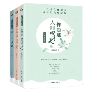 Коллекция Романов Эссе Стихотворений Сценариев Писем и Архитектуры В целом 3 тома классической литературы на китайском языке