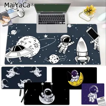 Космический коврик для мыши Astronauta Новая резиновая мышь Прочный настольный коврик для мыши Размер для игровой клавиатуры для геймера