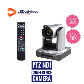 Лучшая цена PTZ NDI Камера 12X 20X Оптический зум Без потерь Full HD1080 Конференц-камера Видео SDI HDMI Камера прямой трансляции